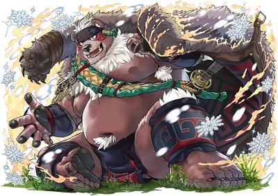Bear from Kamui Kotan encouraging personal growth.