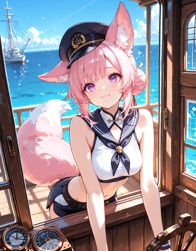 Momoko Ashiko: Captain of the MS Kitsunebi