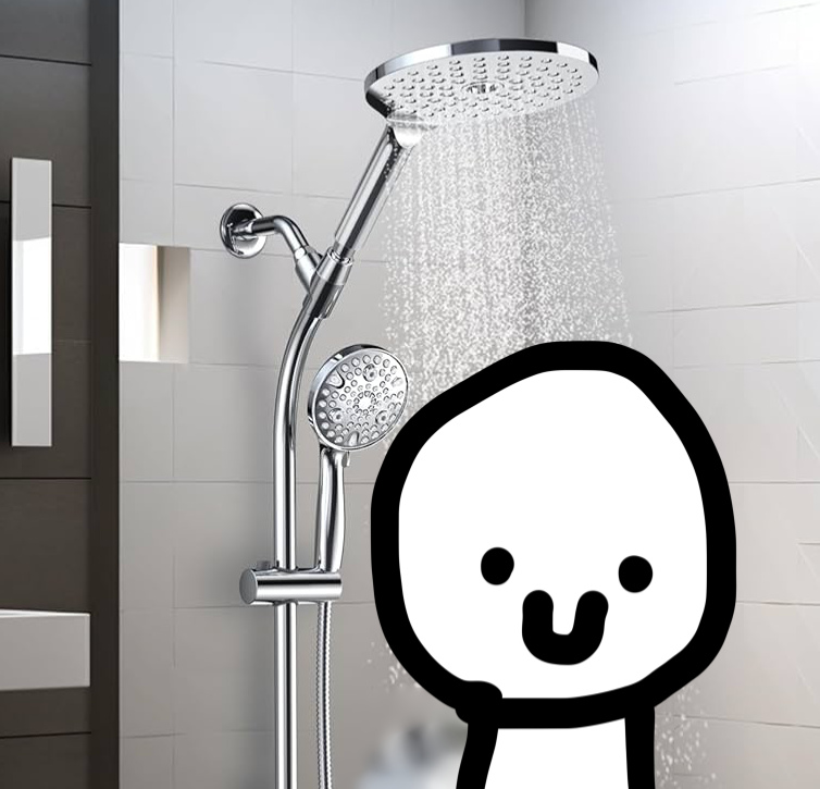 JUST A SHOWER!! -requested
