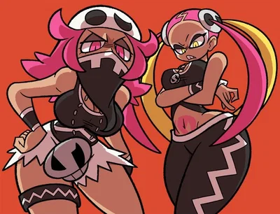 Team Skull's Big Sister and Her Loudest Grunt Have You Cornered