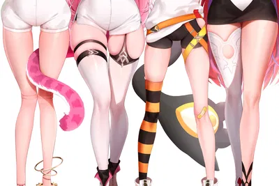 Elizabeth Rose Bloodflame, Cecilia Immergreen, Gigi Murin, Raora Panthera.