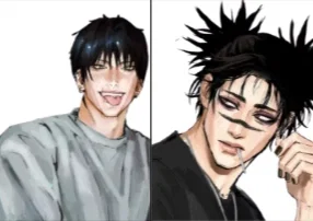 Toji Zen'in and Choso Kamo || Best friends with Frat Boys