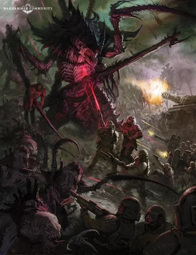Hive Tyrant || Battle Bot || Warhammer 40k 