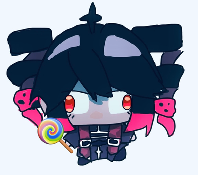 Gave her a lolipop bc she crashed out