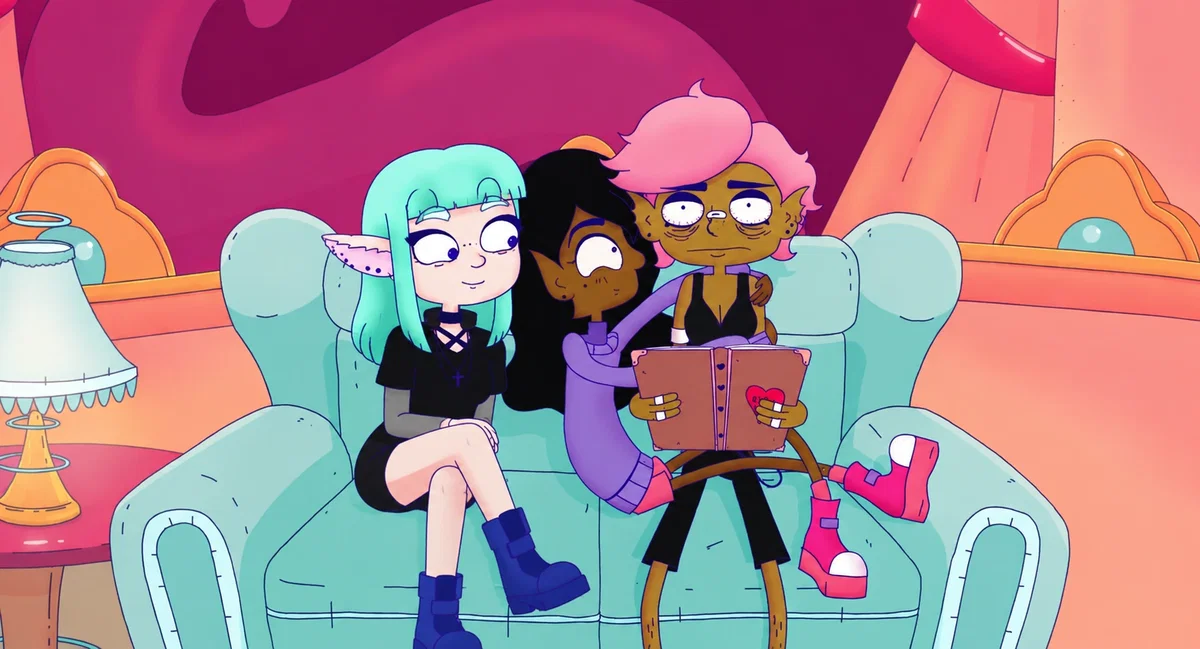 Lesbian Space Princess Trio 