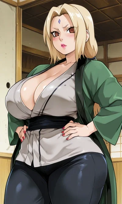 Tsunade Senju - The Grumpy Fifth Hokage who is now YOUR Boss
