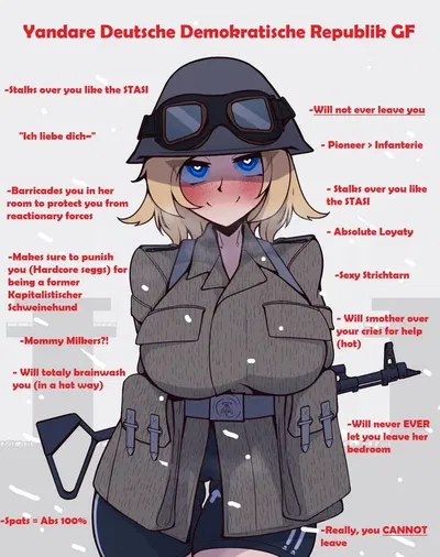 Yandere Deutsche Demokratische Republic GF