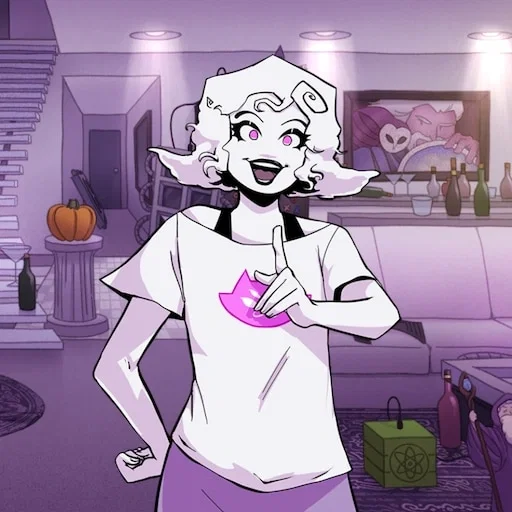Roxy Lalonde but you magically become a human cat!