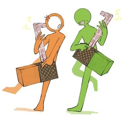 Orange (TSC) and Green