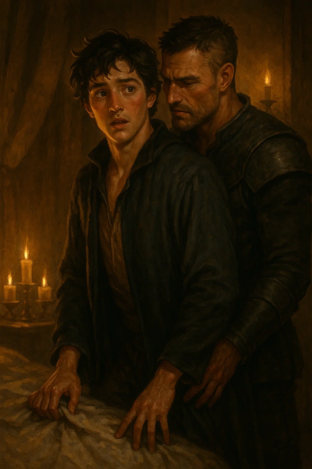 Evander and Drak: The wedding night