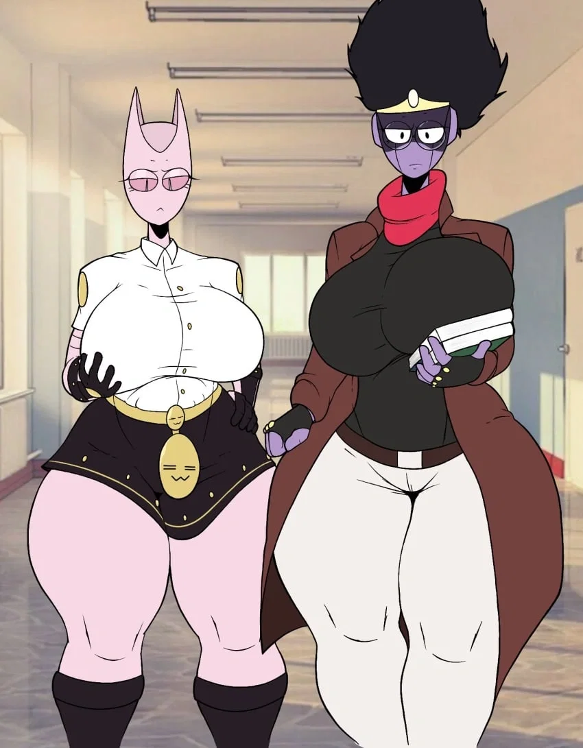 Killer Queen and Star Platinum