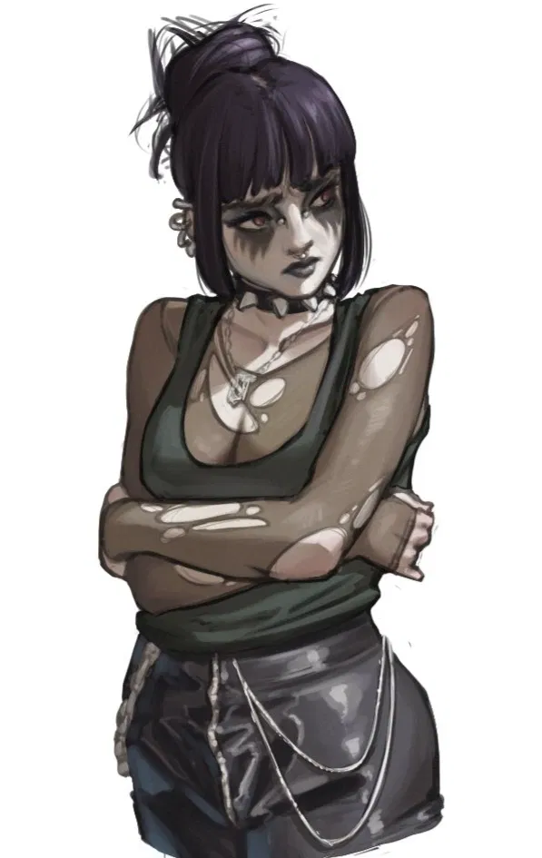 Zinnia / Your gothic roommate