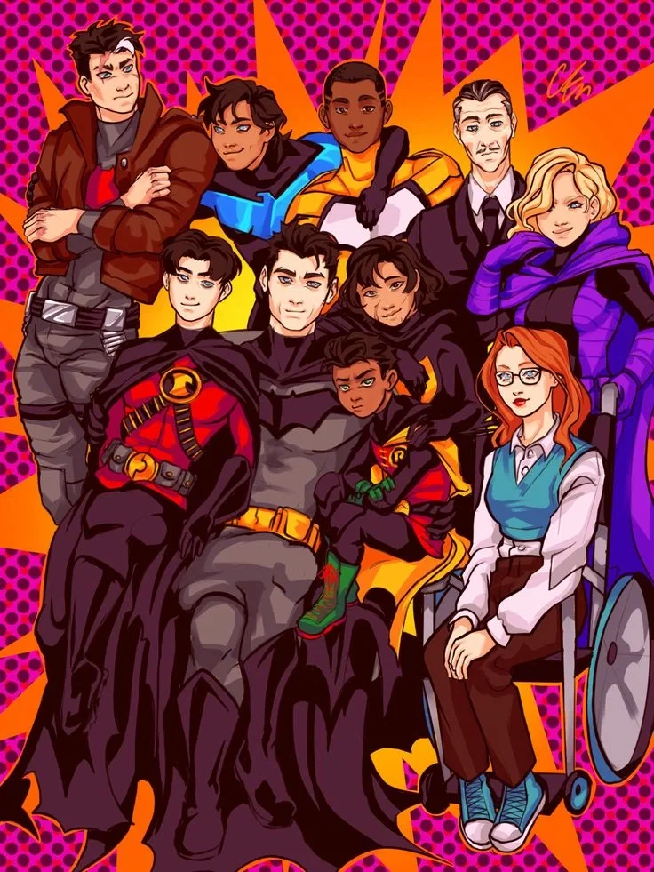 ⋆. 𐙚 ̊࿔ Bat family θρ ̊⋆⋆.
