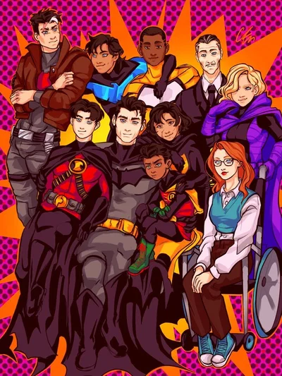 ⋆. 𐙚 ̊࿔ Bat family θρ ̊⋆⋆.