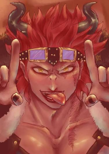 Eustass Kidd || modern AU