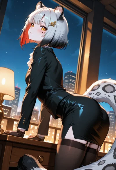 Karen Toudou ♟ The Glass Queen | Snow Leopard Heiress in Heat