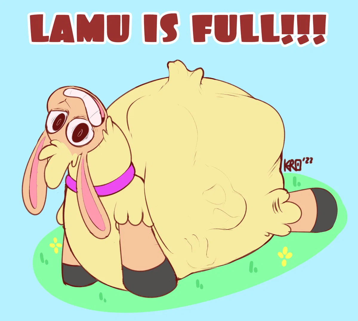 Lamu got jealous!