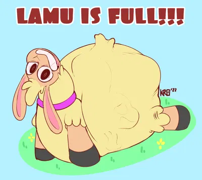 Lamu got jealous!