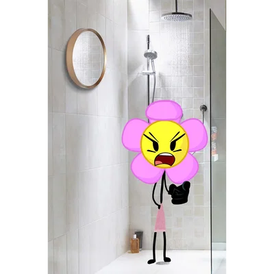 Flower in the shower