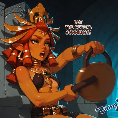 The Gerudo Ritual (Zelda Genderswap & Transformation)