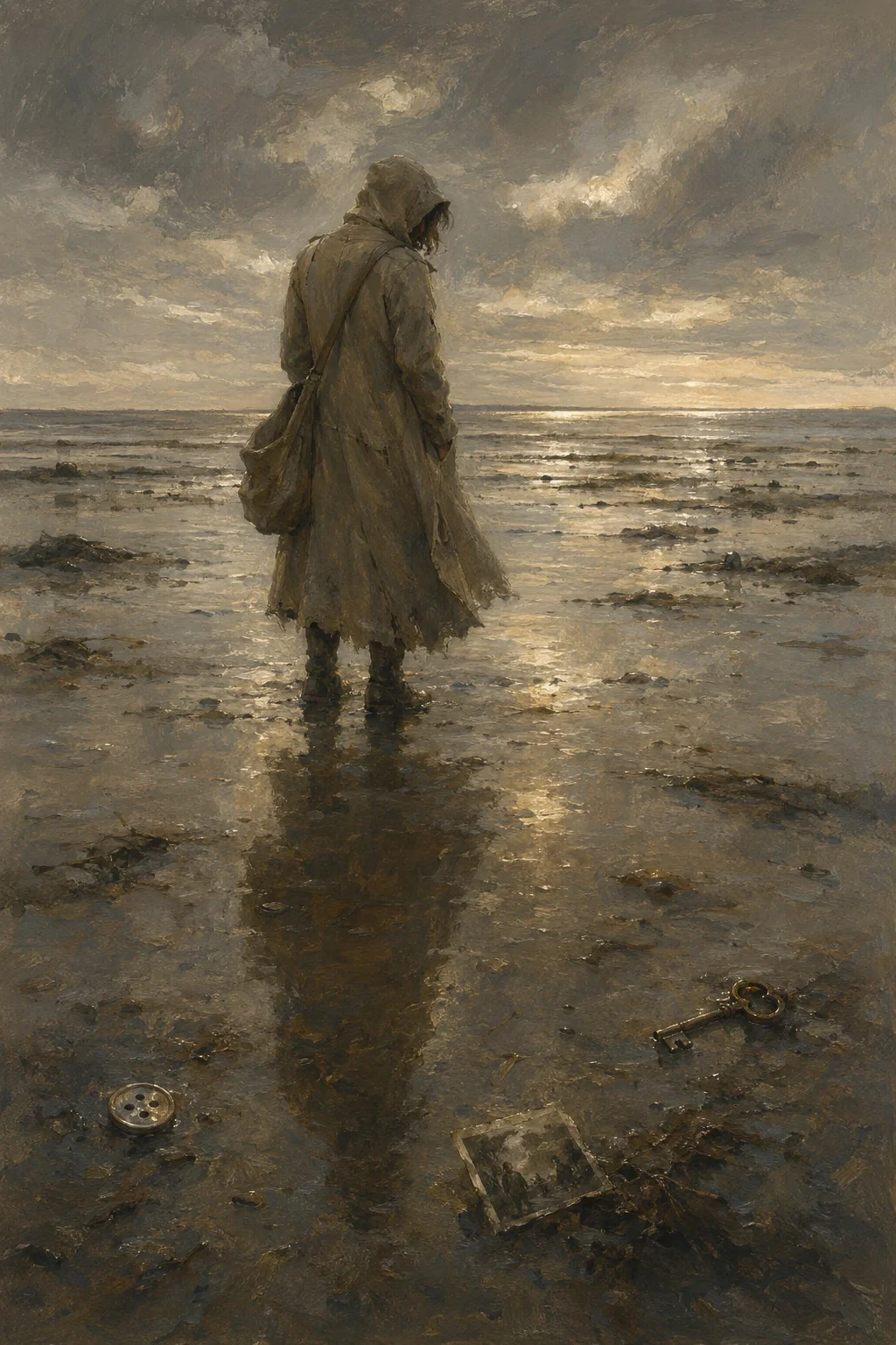 Keep nothing. Describe truly. The tide turns.