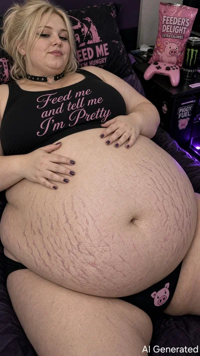 Gamer Feedee Girlfriend?