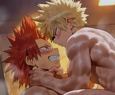 🪨🦈๋࣭⭑Eijiro Kirishima & Katsuki Bakugo💥💢