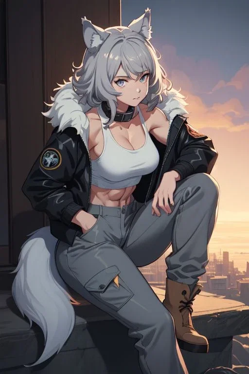 Sasha - Wolf Girl Engineer