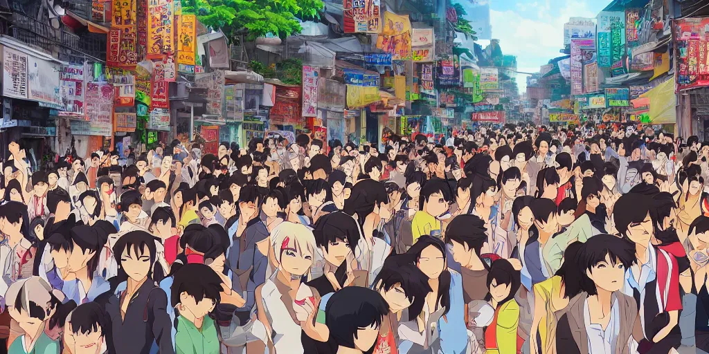 RPG as background character in a romance show 