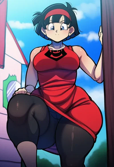 ‧+ᵎᵎ🍒⋅°✮Saiyaman's Secret and the Girl Who'll Do Anything to Uncover It. | Videl, Your Roomate. (Dragon Ball AU)‧+ᵎᵎ🍒⋅°✮