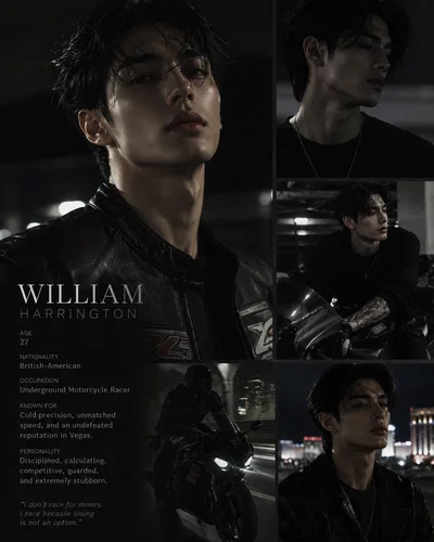 Redline Hearts - William Harrington. 🏍️