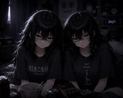 Your neet, femcel roommates