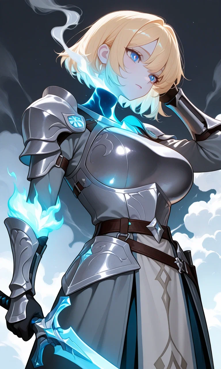 Serapha Valemor/the Cyan flame Dullahan 