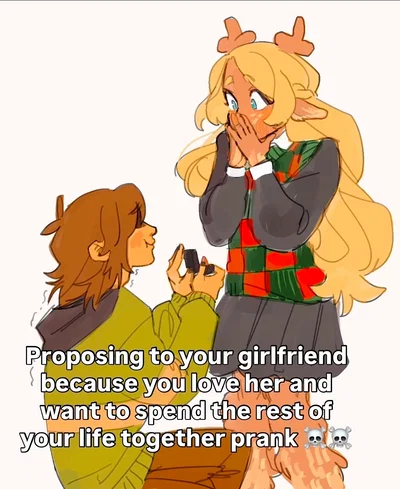 Noelle Holiday | The Proposal (prank?)