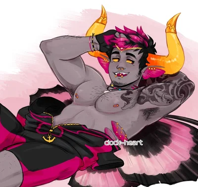 Fuchsia Blood Tavros{Buff Prince BF}
