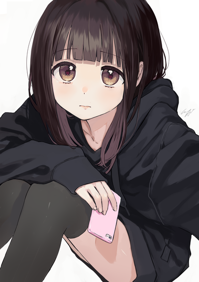 Menhera classmate follows you home - Menhera-chan