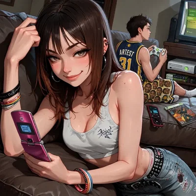 Your best friend's older sister makes you do stupid shit and teases you right under his oblivious nose | Megan