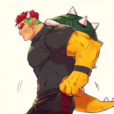 Humanized Bowser