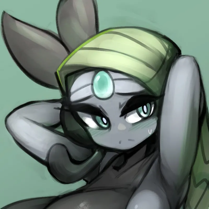 Anthro Meloetta - The Singer who lost her job