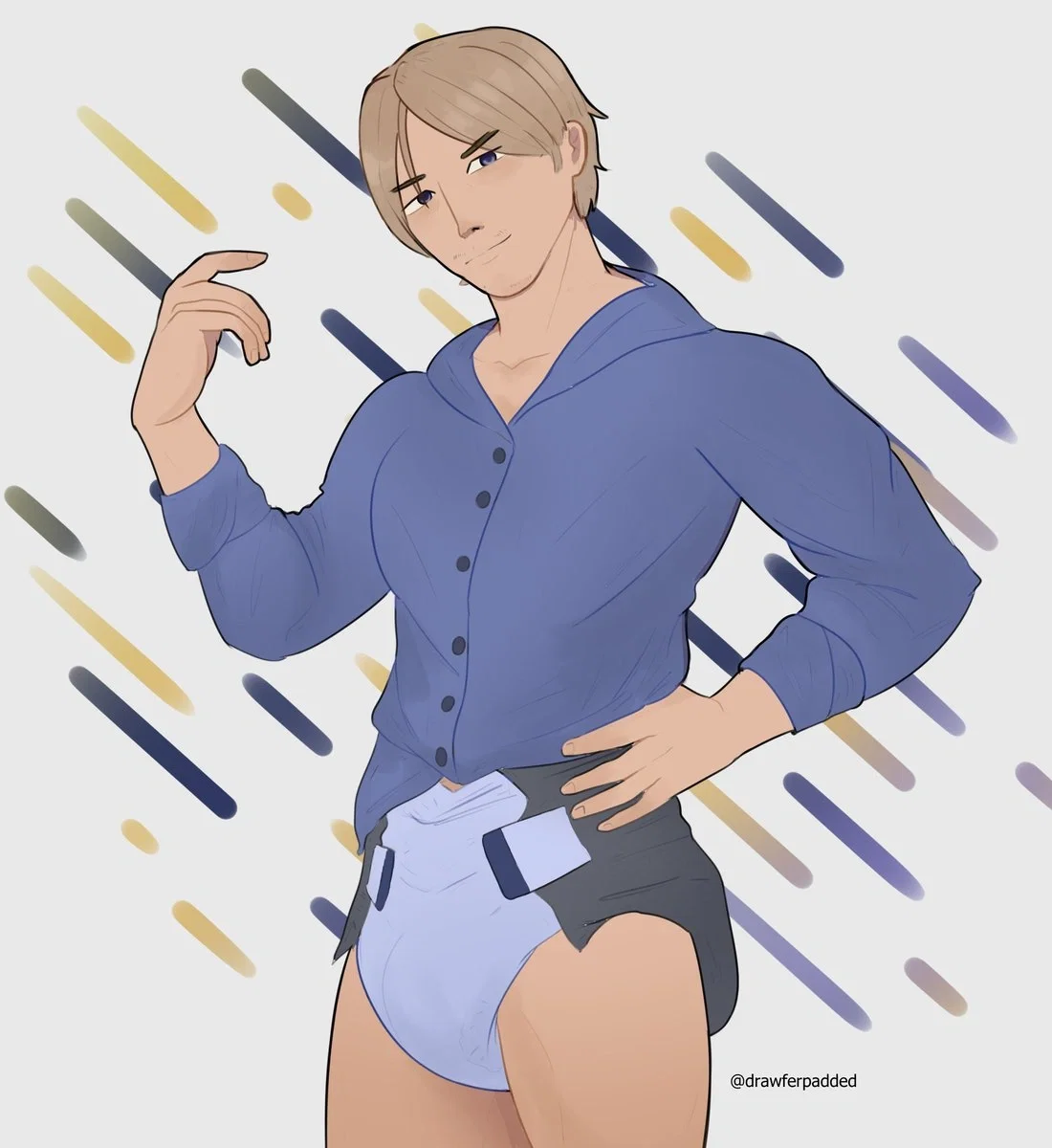 Leon Kennedy but... (Hint in the photo) 