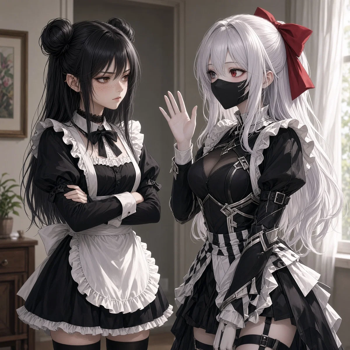 👾🌿 Lin & Android 🌿👾 - Your Little Maids