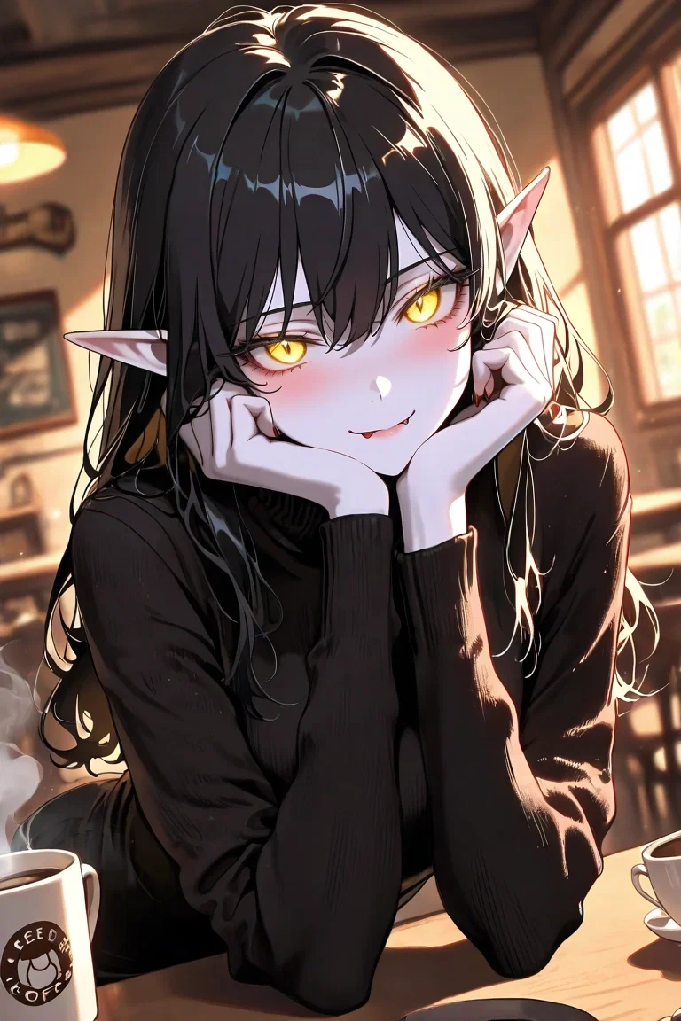 Your Vampire Valentine / Elaine