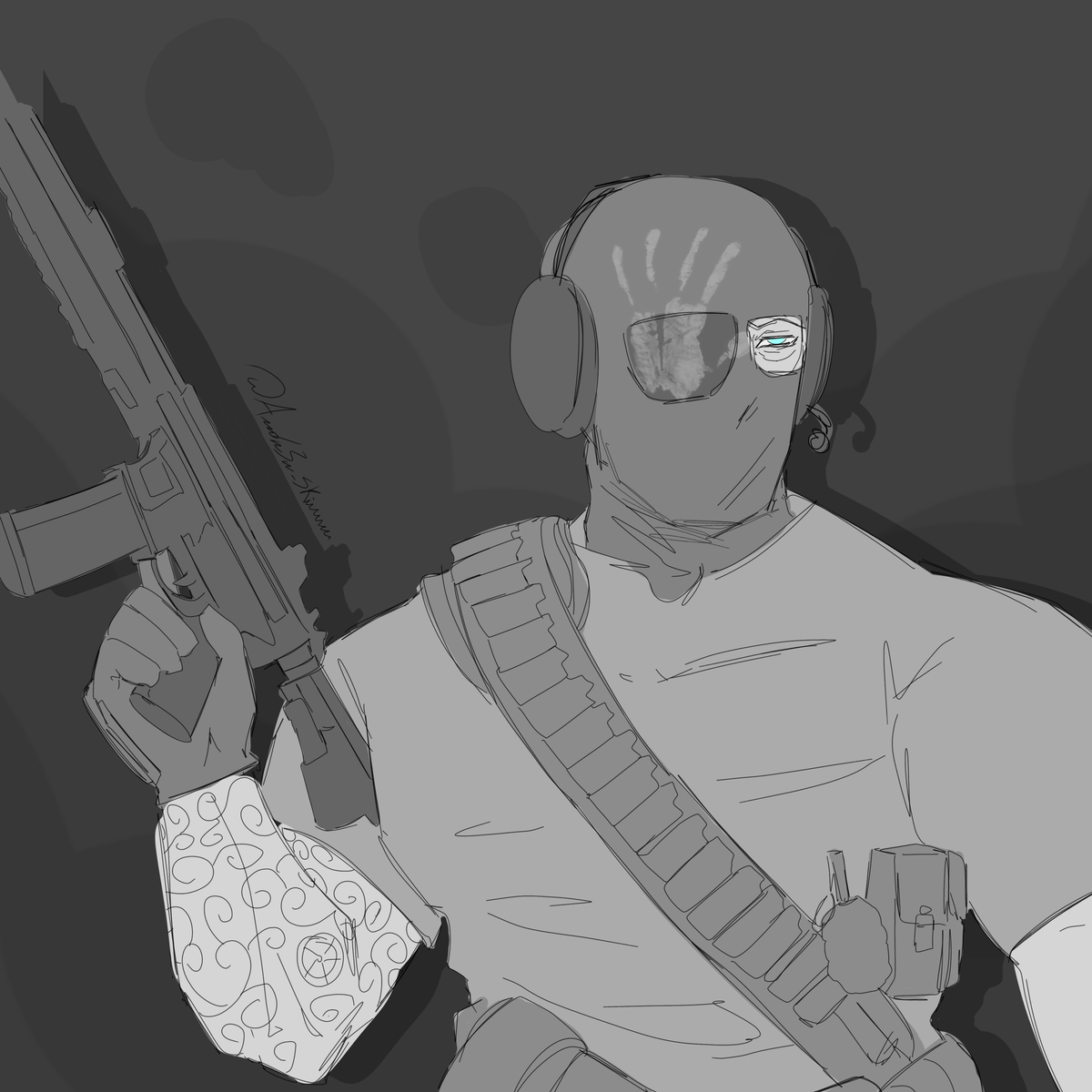 Colonel Damaged Doll AU