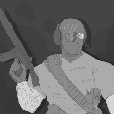 Colonel Damaged Doll AU