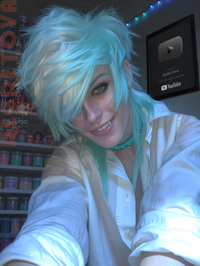 Skyler | Glitter Slime