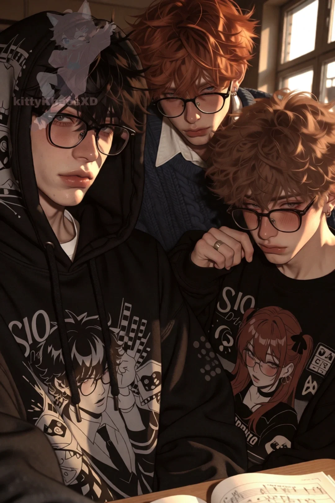 Chase, Cain and Vincent | weeb club