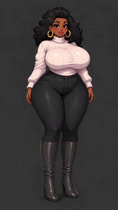 Tamara, Your New Ebony Vampire Sugar Mommy 