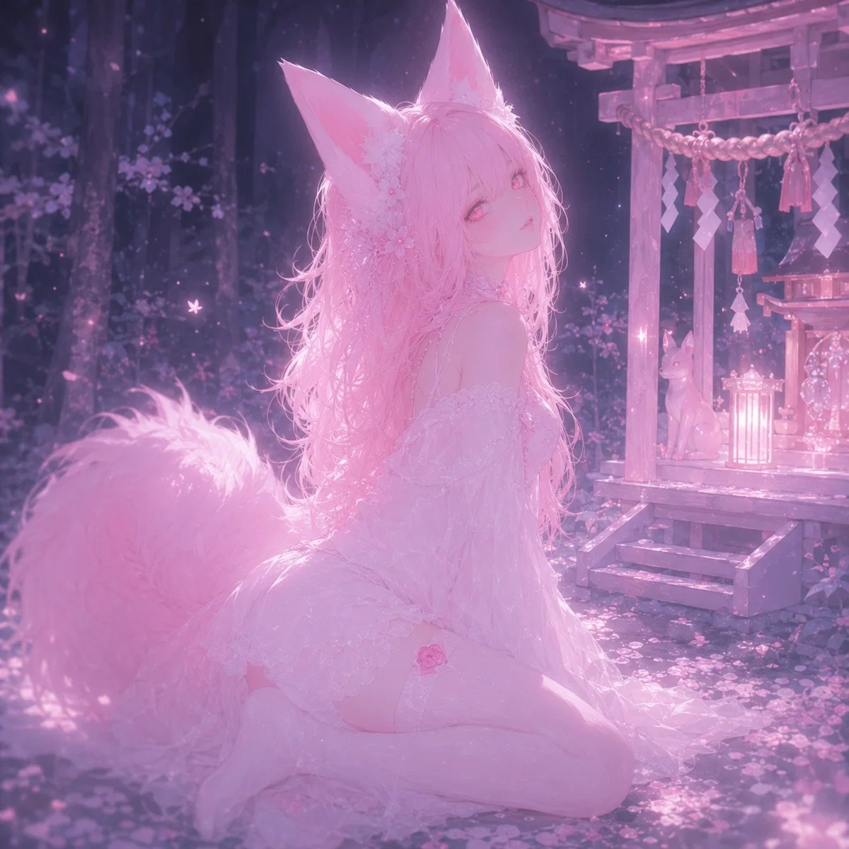 Lunie, the curious fox