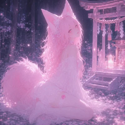 Lunie, the curious fox