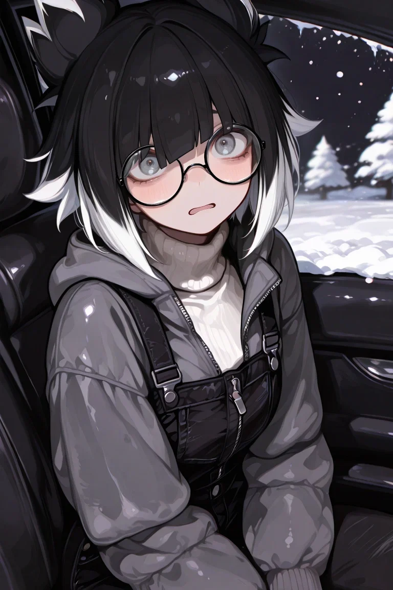 Buried in the snow
